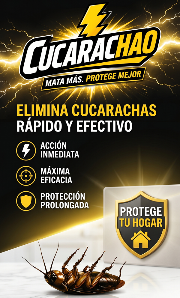 Cucarachao 100% Efectivo